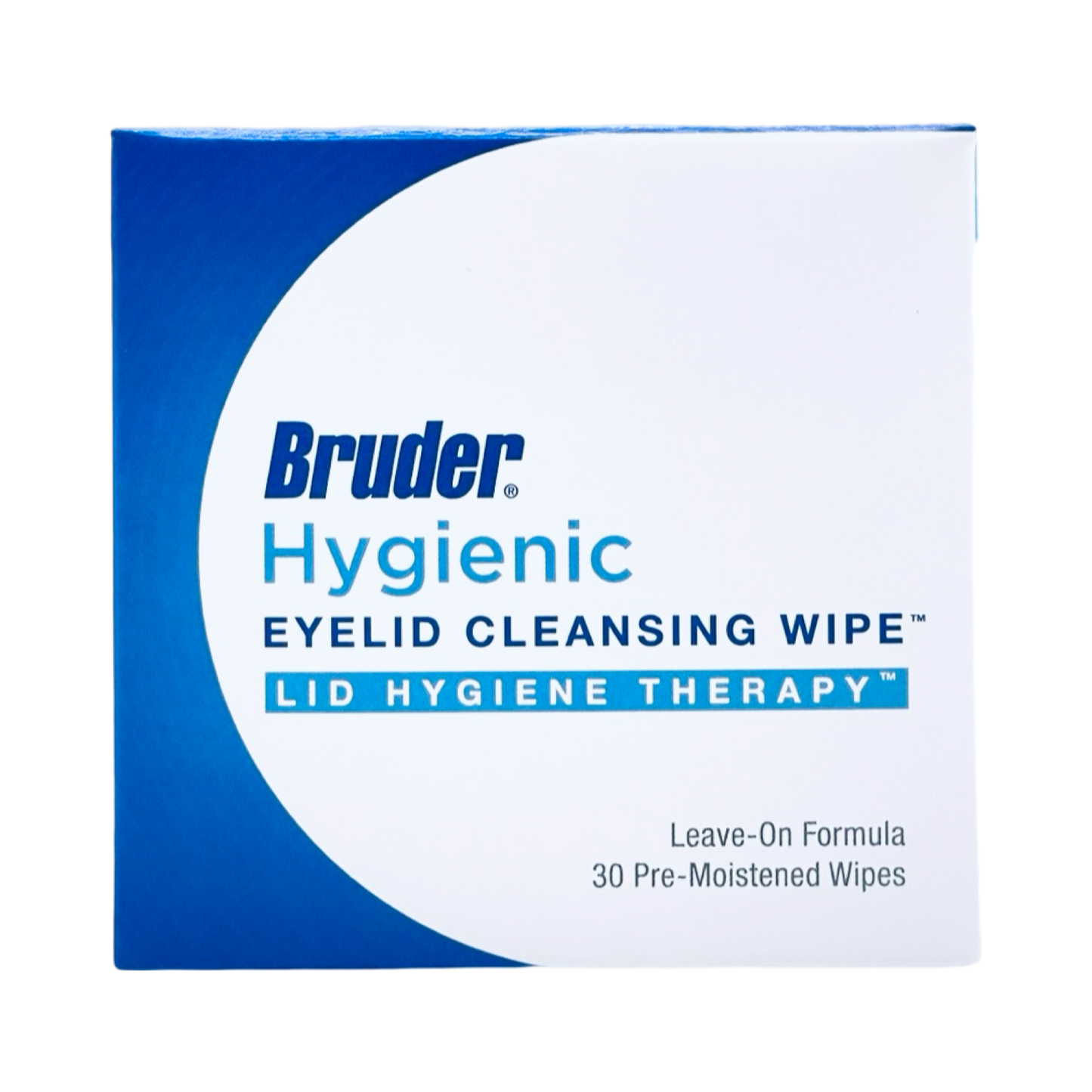 Bruder Hygienic Eyelid Cleansing Wipes - 30 Pre-Moistened Wipes