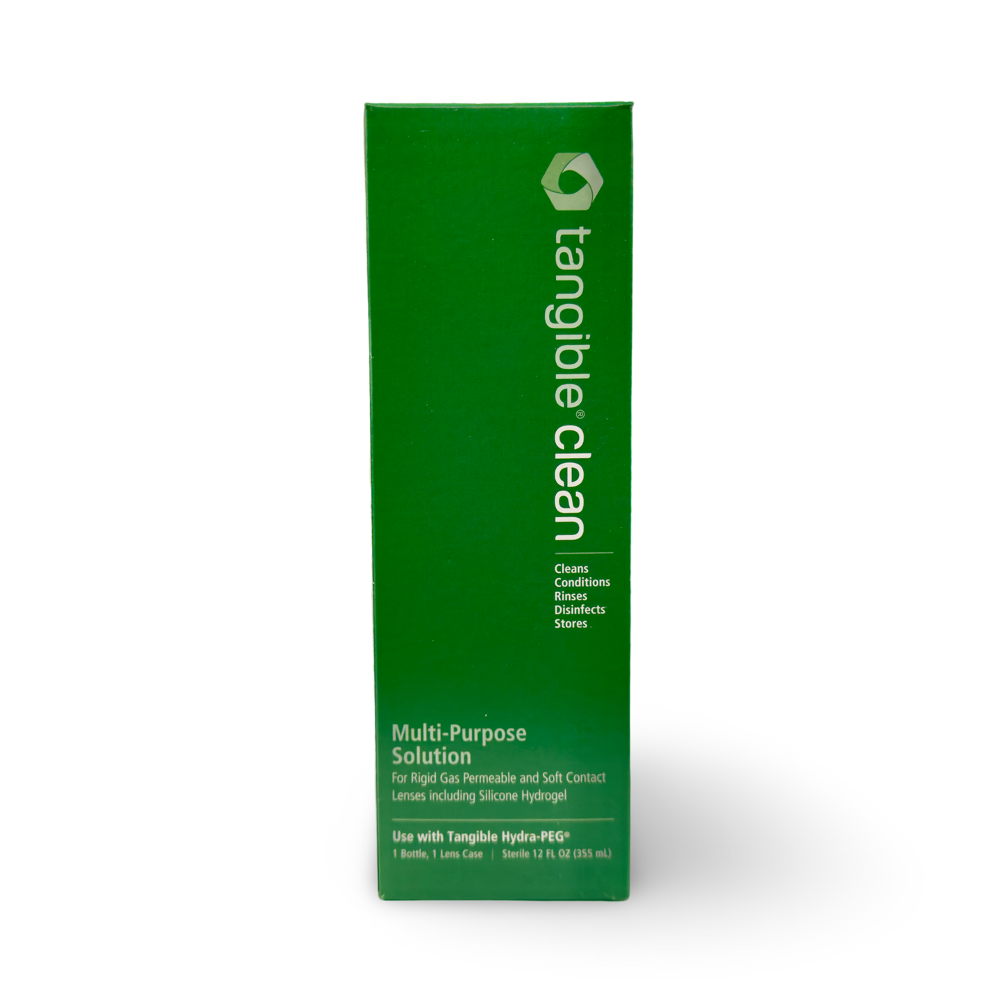 Tangible Clean - Scleral and Contact Lens Multi-Purpose Solution (12oz (354mL))