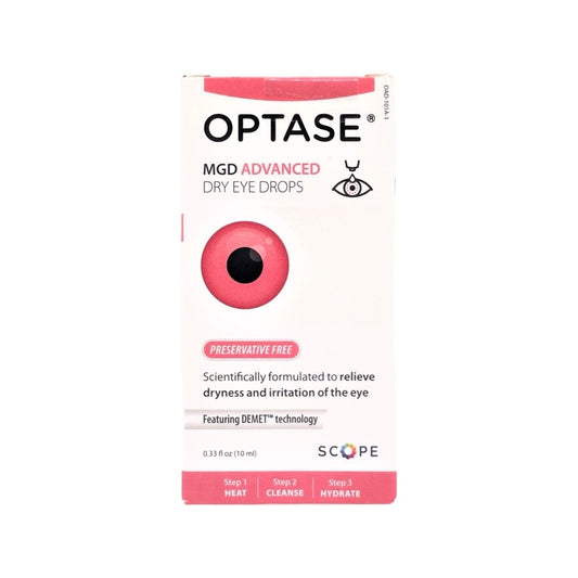 Optase MGD Advanced Gotas para el ojo seco sin conservantes (300 gotas)