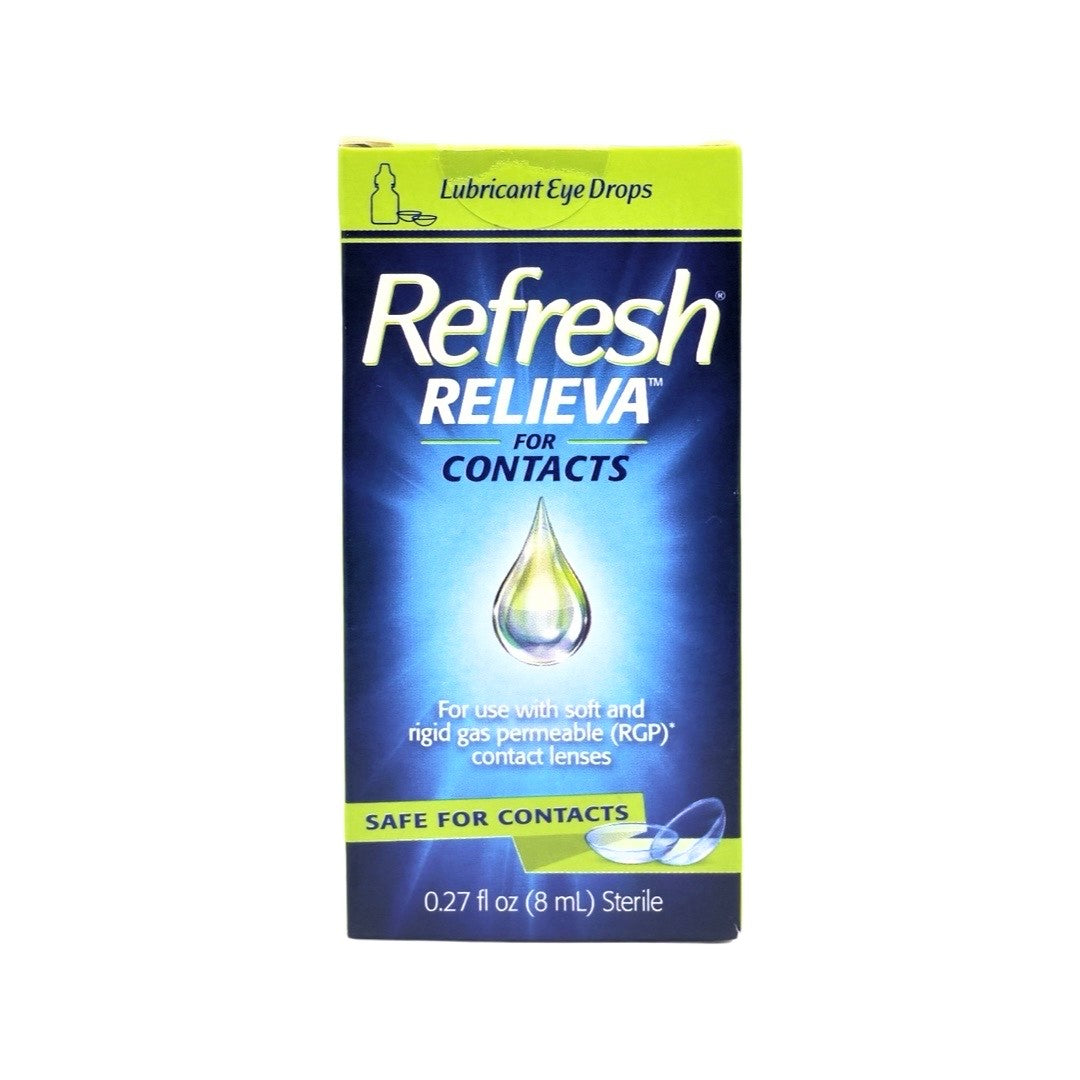 Refresh Relieva para lentes de contacto (botella de 8 ml)