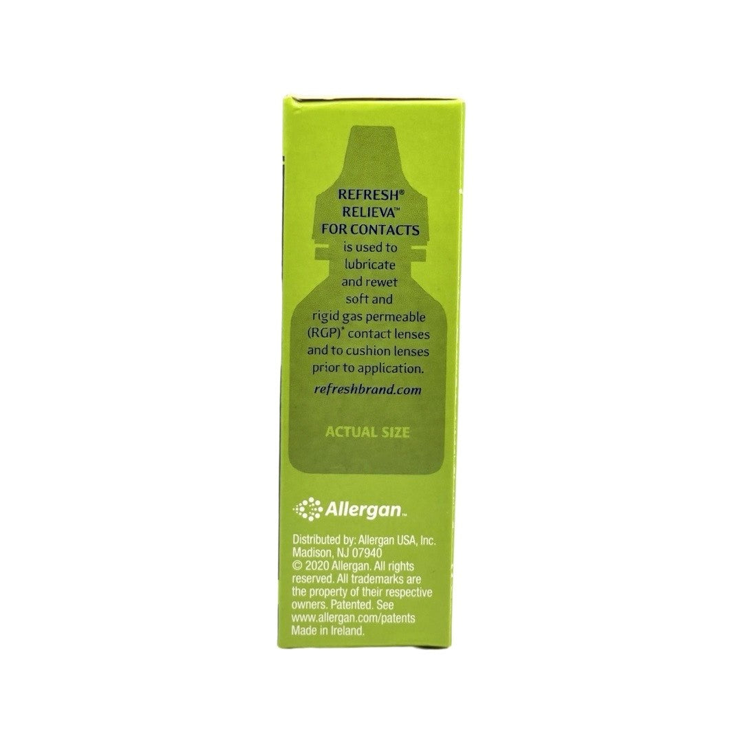 Refresh Relieva para lentes de contacto (botella de 8 ml)