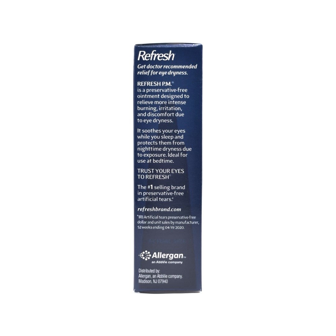 Ungüento nocturno para ojos secos Refresh PM