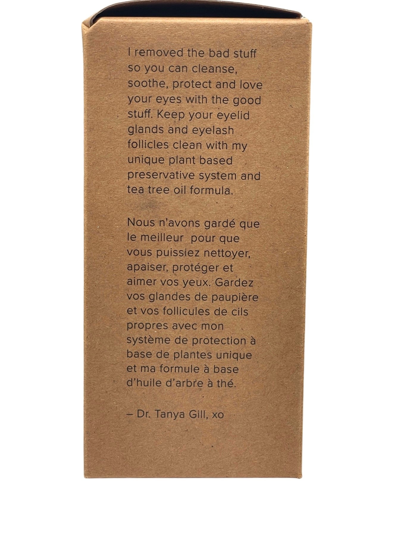 We Love Eyes: Tea Tree Eyelid Foaming Cleanser - Vegan. All natural