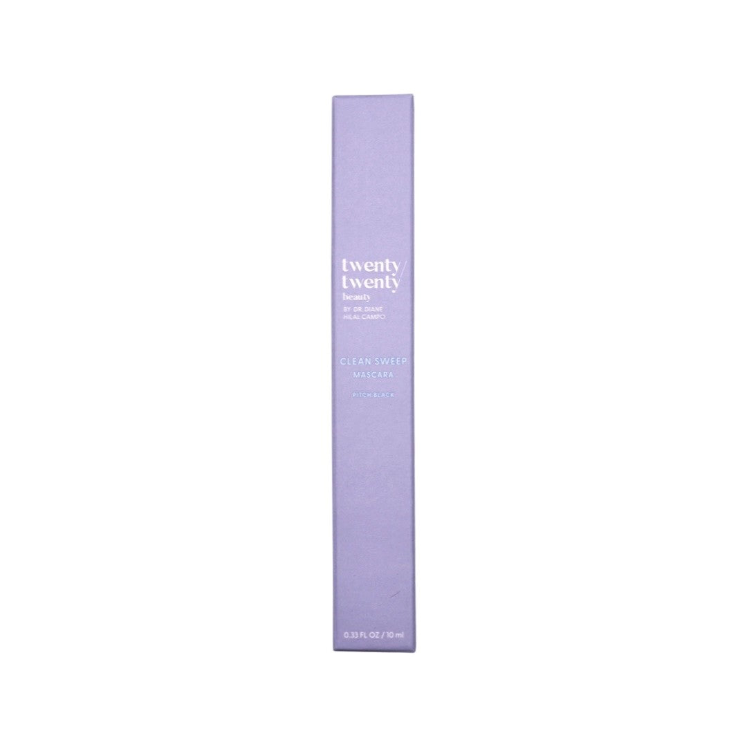 Twenty / Twenty Clean Sweep Mascara, Pitch Black, 10ml