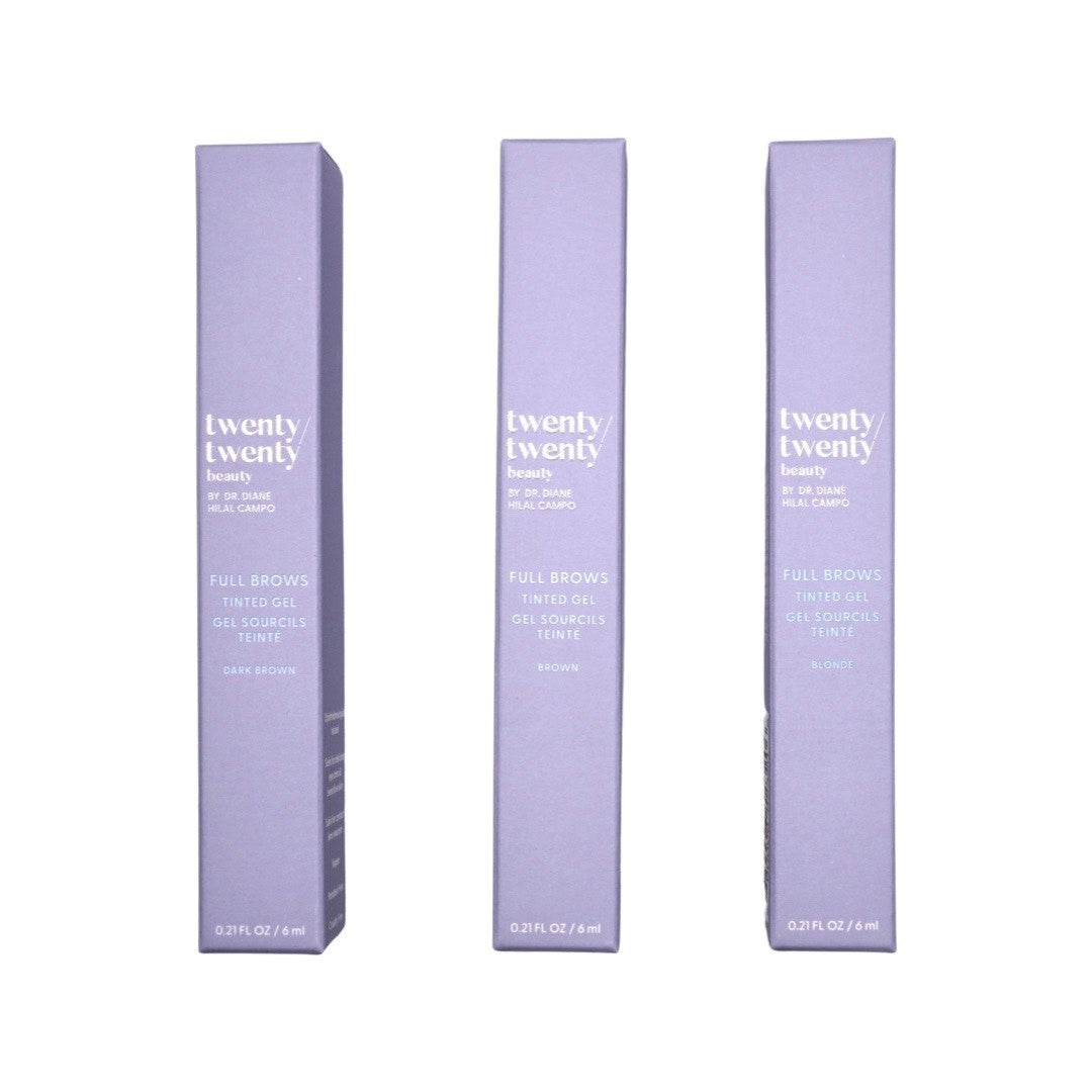 Twenty / Twenty Full Brows Tinted Gel for Fuller Eyebrows