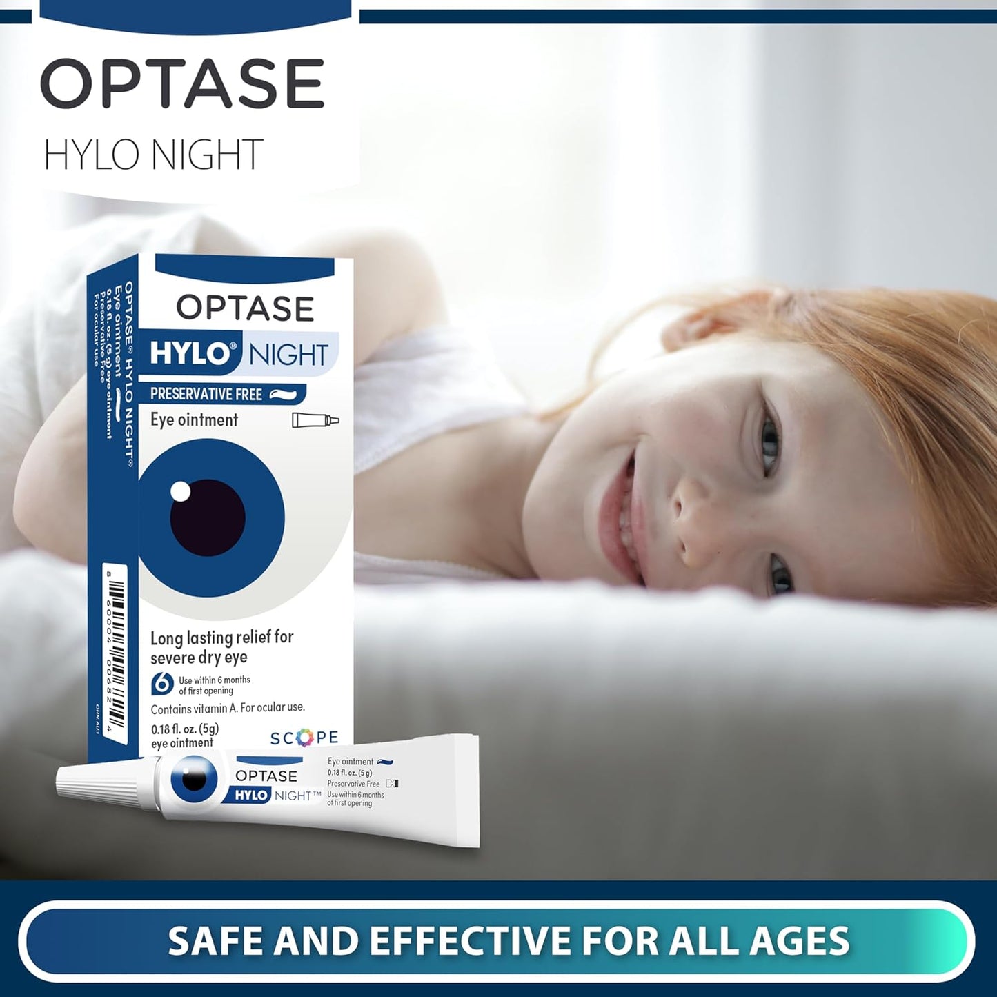 OPTASE® HYLO Night™ Eye Ointment