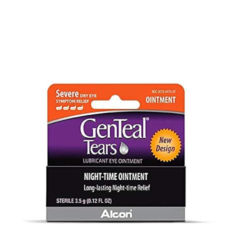 Genteal Tears Night-Time Ointment, Severe Dry Eye Relief, 3.5 g