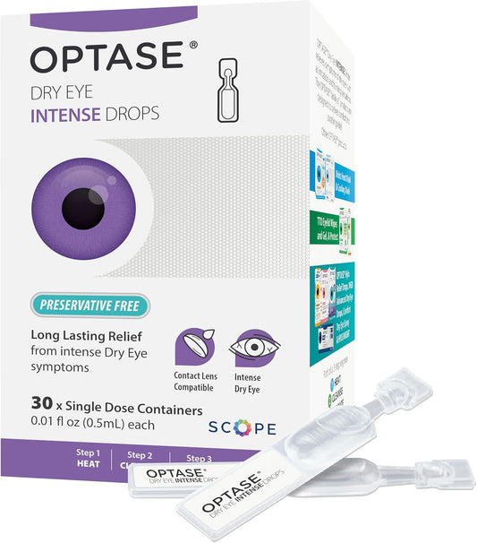 OPTASE® Dry Eye Intense Drops – 30 Single Dose Vials