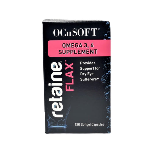 Retaine Flax Omega 3, 6 Dry Eye Supplement