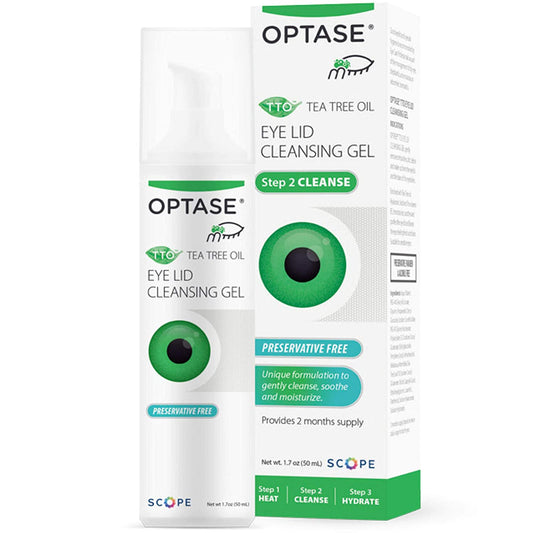 Optase TTO Eyelid Cleansing Gel Preservative Free, Natural Ingredients